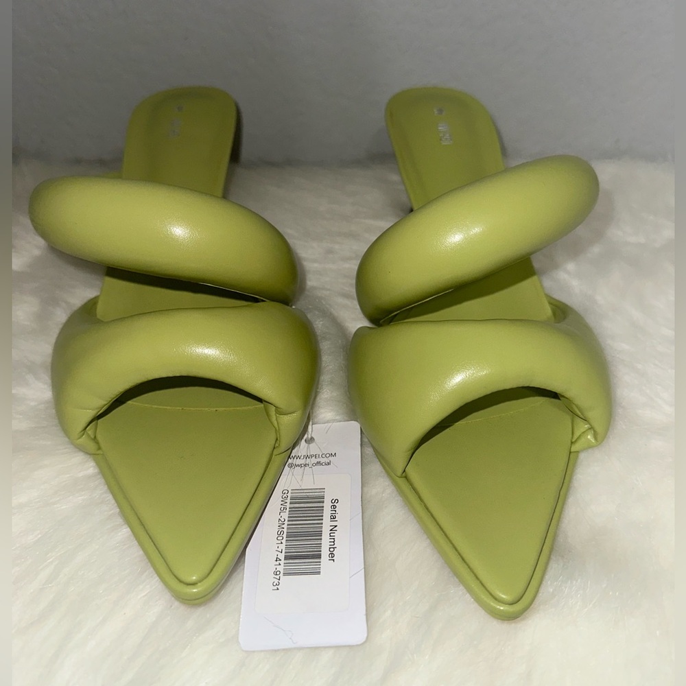 Sara Mule - Lime Green Size 10 (41)